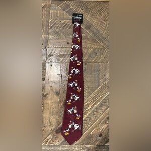 Disney Mickey Mouse & Goofy Mens Neck gas mechanic Dress Tie